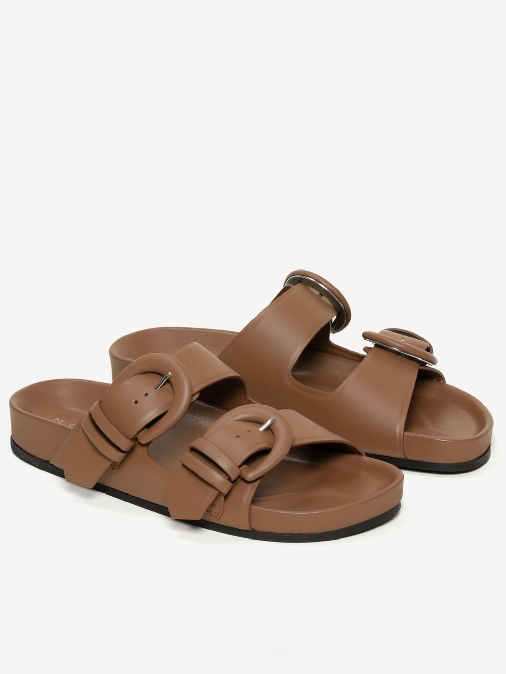 M.Gemi Matilde Due brown leather sandals Size 41